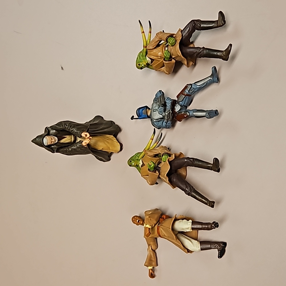 Star Wars figures 2001 Hasbro